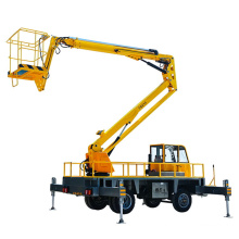 CHEAP 12m 14m Electric towable telescopic articulated boom lift for sale